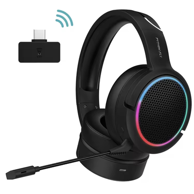 OEM Playstation 4 5 Wireless Gaming Headset 2.4G BT USB-C With Detachable Mic