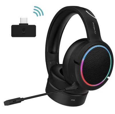 OEM ODM PlayStation Compatible Wireless Gaming Headset With Omnidirectional Mic
