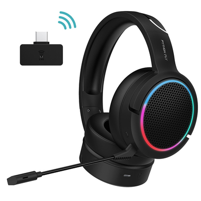 Waterproof Design LED Lights 2.4ghz Wireless Gaming Headset With MiC For PS4 PC Xbox