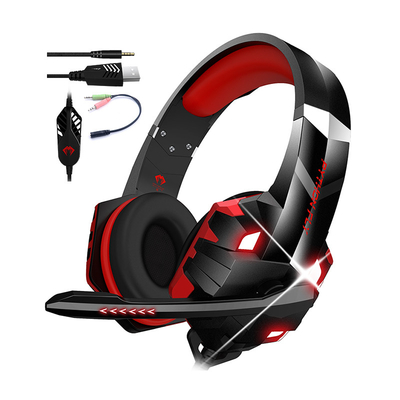 Sport Noise Cancelling PC Gaming Headset For PS5 Xbox OmniDirectional Adjustable Mic