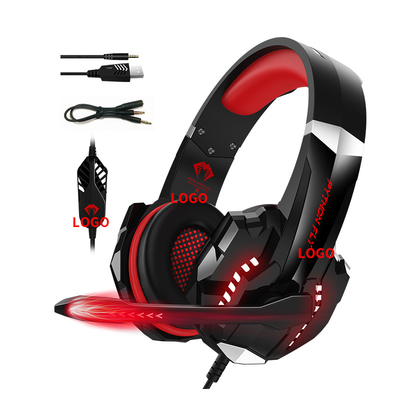 Xbox Gaming Wired Over Ear Noise Cancelling Headphones With Microphone And LED Light