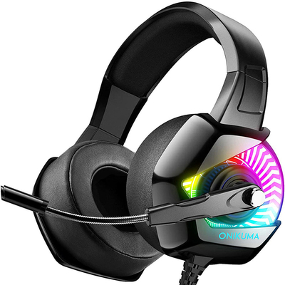 PS4 Gaming Headset Wired G9000 LED Noise Canceling Headphones with Mic RGB Light