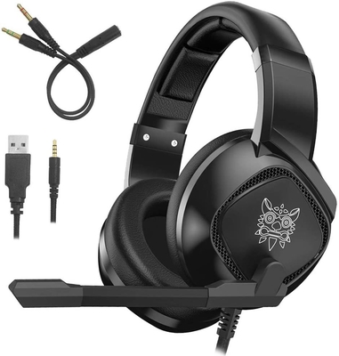 Audifonos Para PC Dynamic Gaming Headset With RGB And Noise Cancelling Stereo Headphones