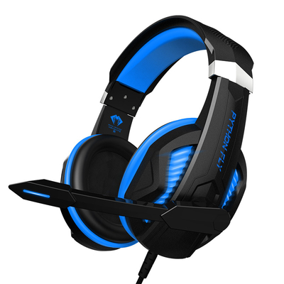 Surround Sound Custom Gaming Headsets For Xbox PS4 , Wired Over Ear Wired Headphones