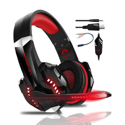 USB Connection PC Gaming Headphones , Over The Ear Gaming Headset With AAC Codecs