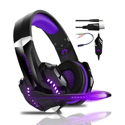 High Sensitivity Microphone Stereo Gaming Headphones For Win7 Win8 Win10 XP