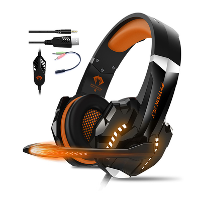 Free Shipping 3.5mm PS5 7.1 USB RGB Gaming Headset Over Ear With Mic For Xbox