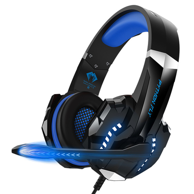 Custom Wired Gaming Headphones with Noise Cancelling Microphone and USB Connection