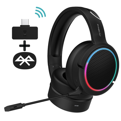 ANC Wireless Gaming Headsets with On Ear Controls for Immersive Wireless Audio
