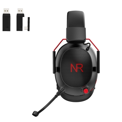 2.4ghz Virtual 7.1 Sound Wireless Gaming Headphones , PC Gaming Headsets CE Custom Color