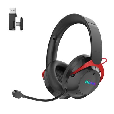 OEM ODM 2.4G Wireless Gaming headsets With Detachable Omnidirectional MIC For PS5 PS4 Switch